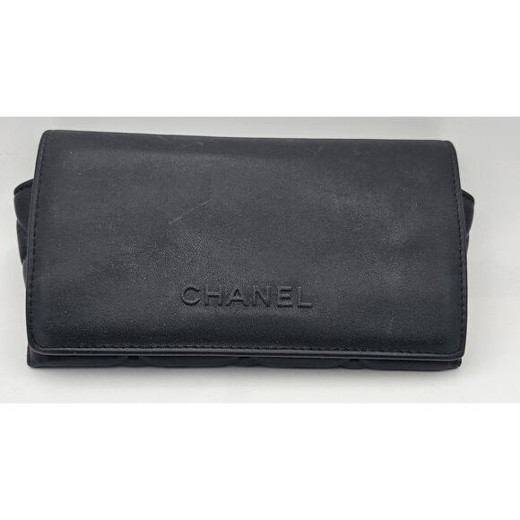 Chanel Sunglasses Black Gold Hardware CC Logo Made in Italy 65 23 146 Case Bd3 - Picture 14 of 16